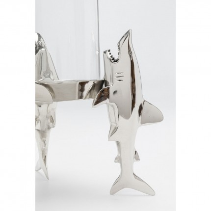 Tealight Holder Shark trio Kare Design