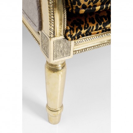 Armchair Regency leopard Kare Design