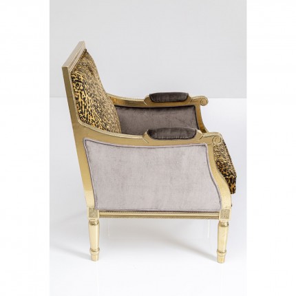 Armchair Regency leopard Kare Design