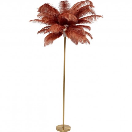 Floor Lamp Feather 165cm red Kare Design