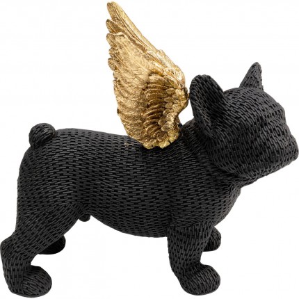 Deco Angel Puppy black and gold Kare Design