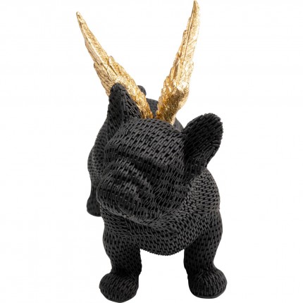 Woonaccessoires Engel Puppy zwart en goud Kare Design