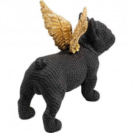 Deco Angel Puppy black and gold Kare Design