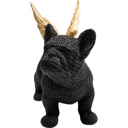 Deco Angel Puppy black and gold Kare Design