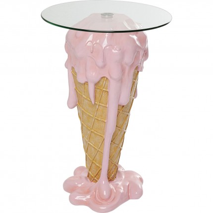 Bar Table ice cream Ø48cm pink Kare Design