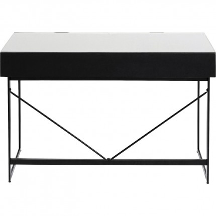 Bureau Soran zwart 120x50cm Kare Design