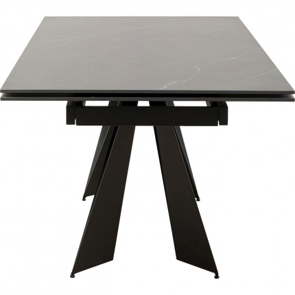 Uitschuifbare eettafel Sandra 260x90cm Kare Design