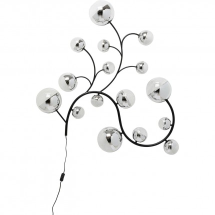 Wandlamp Boa Vista zilver Kare Design