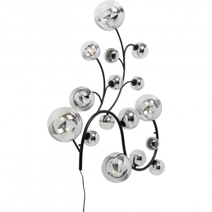 Wandlamp Boa Vista zilver Kare Design