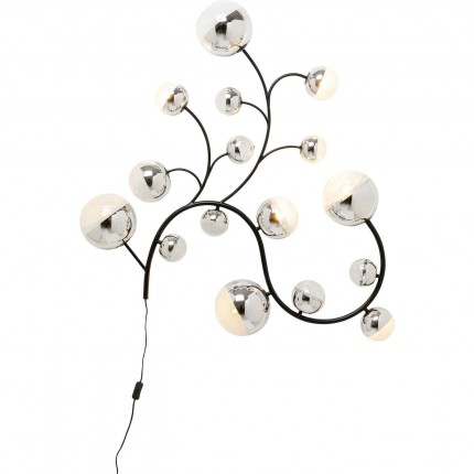 Wandlamp Boa Vista zilver Kare Design