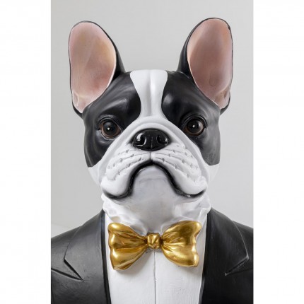 Woonaccessoires XL butler hond 165cm zwart en wit Kare Design