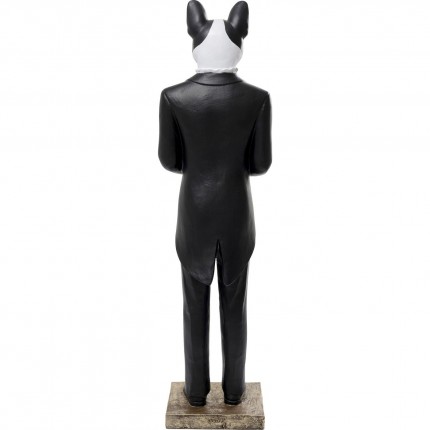 Woonaccessoires XL butler hond 165cm zwart en wit Kare Design