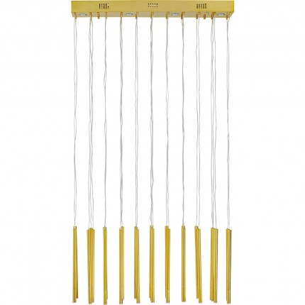 Hanglamp Living Vegas Goud XL Kare Design