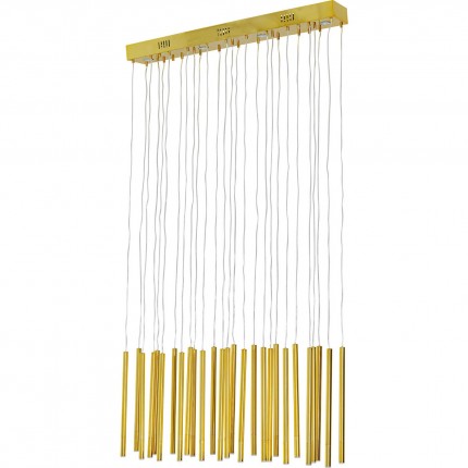 Hanglamp Living Vegas Goud XL Kare Design