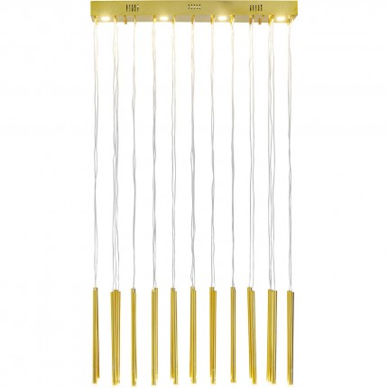 Hanglamp Living Vegas Goud XL Kare Design