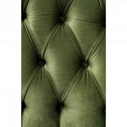 Draaifauteuil Bellissima fluweel groen Kare Design