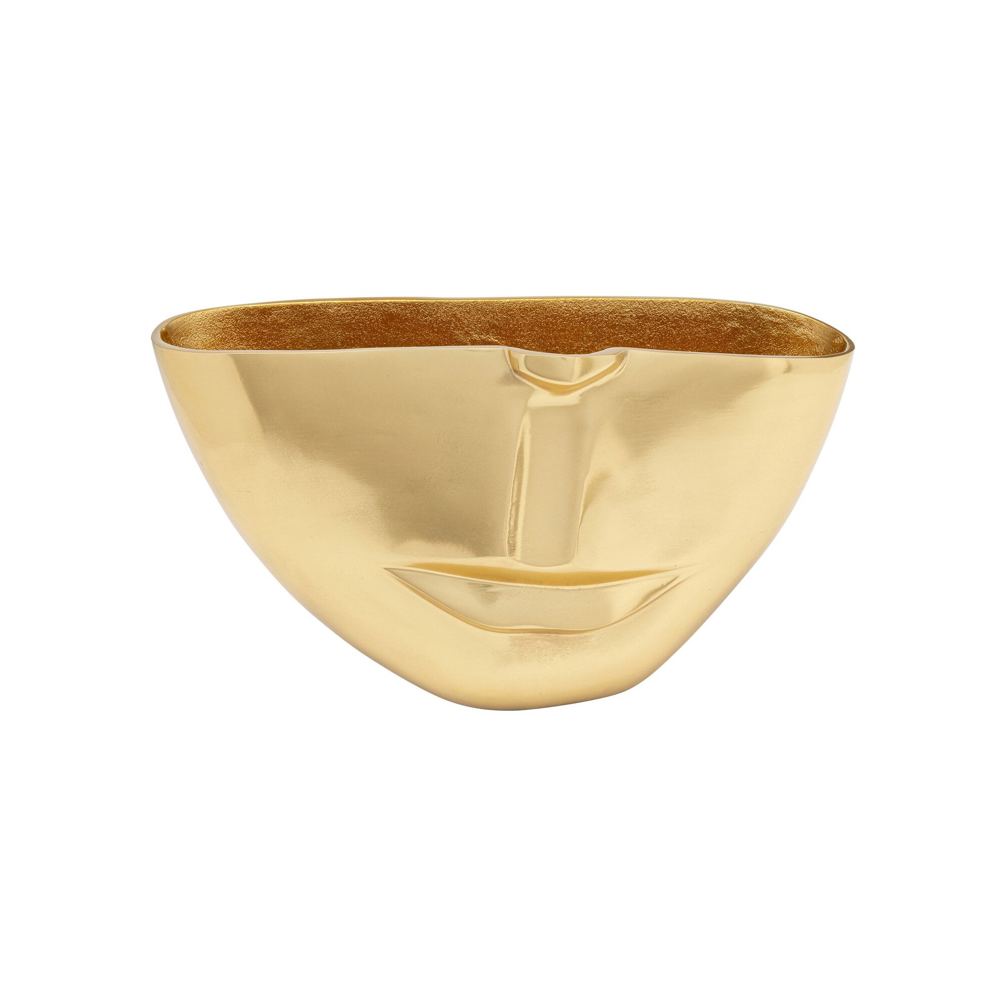 Vase Half Face oro 38cm