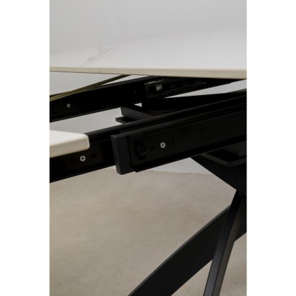 Extension Table Twist 180x90cm white Kare Design