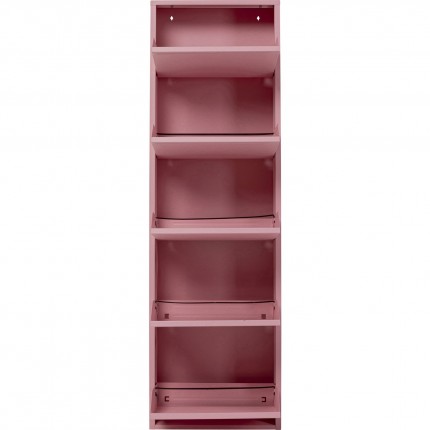 Shoe Container Caruso pink 5 drawers Kare Design