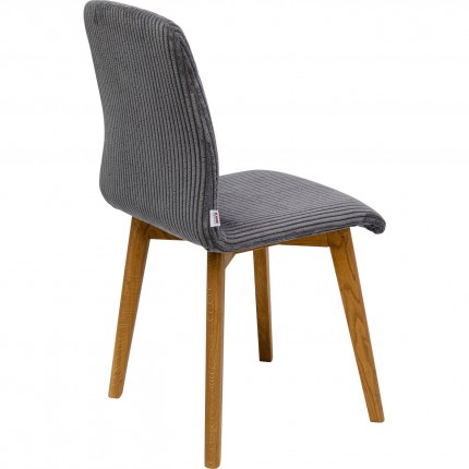 Chair Lara Cord grey Kare Design