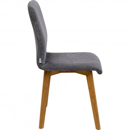 Chair Lara Cord grey Kare Design