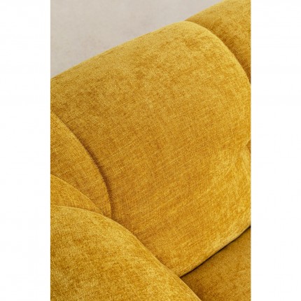 Sofa Salamanca 3-seater yellow Kare Design