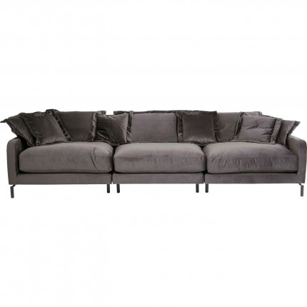 Sofa Lullaby XL fluweel taupe Kare Design