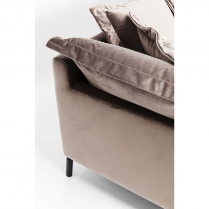 Sofa Lullaby XL fluweel taupe Kare Design