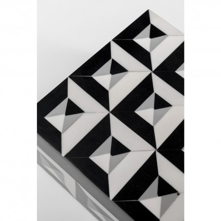 Box Jess black and white Kare Design