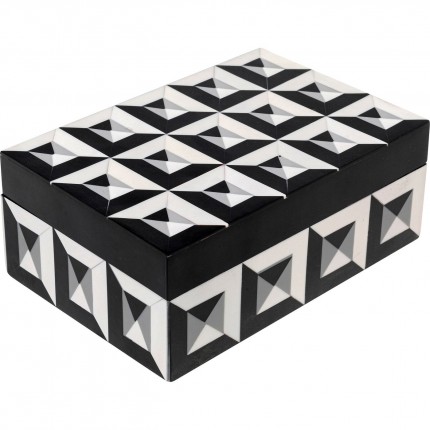 Box Jess black and white Kare Design