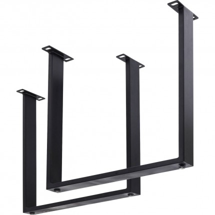 Base Tavola black (2/Set) Kare Design