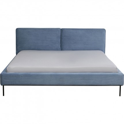 Bed East Side Cord blauw Kare Design