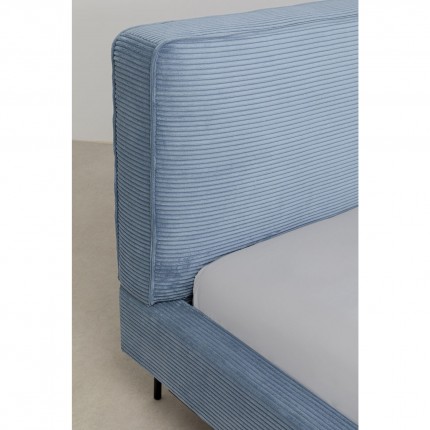 Bed East Side Cord blauw Kare Design