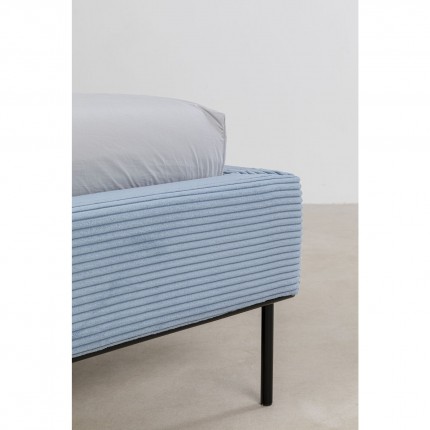 Bed East Side Cord blauw Kare Design