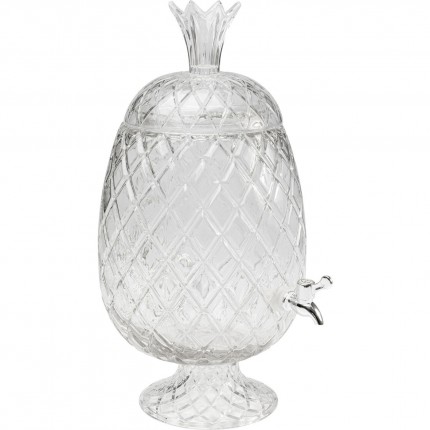 Drink dispenser Pineapple clear Kare Design