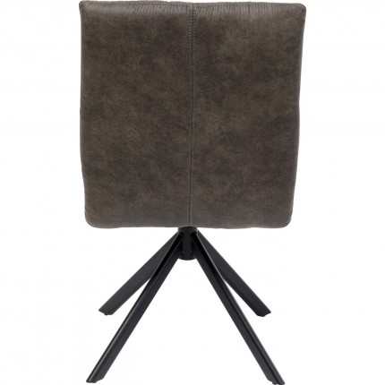 Swivel Chair Toronto brown Kare Design