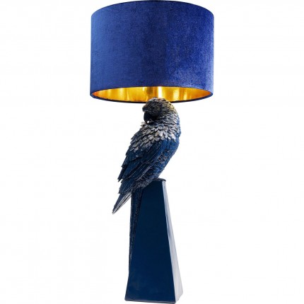 Table Lamp parrot blue Kare Design