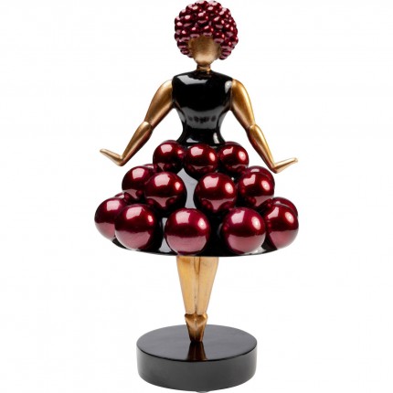 Decoratie ballerina ballen zwart Kare Design