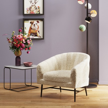 Fauteuil Marylin creme Kare Design