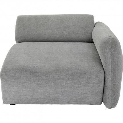 Hoek sofa Lucca rechts grijs Kare Design