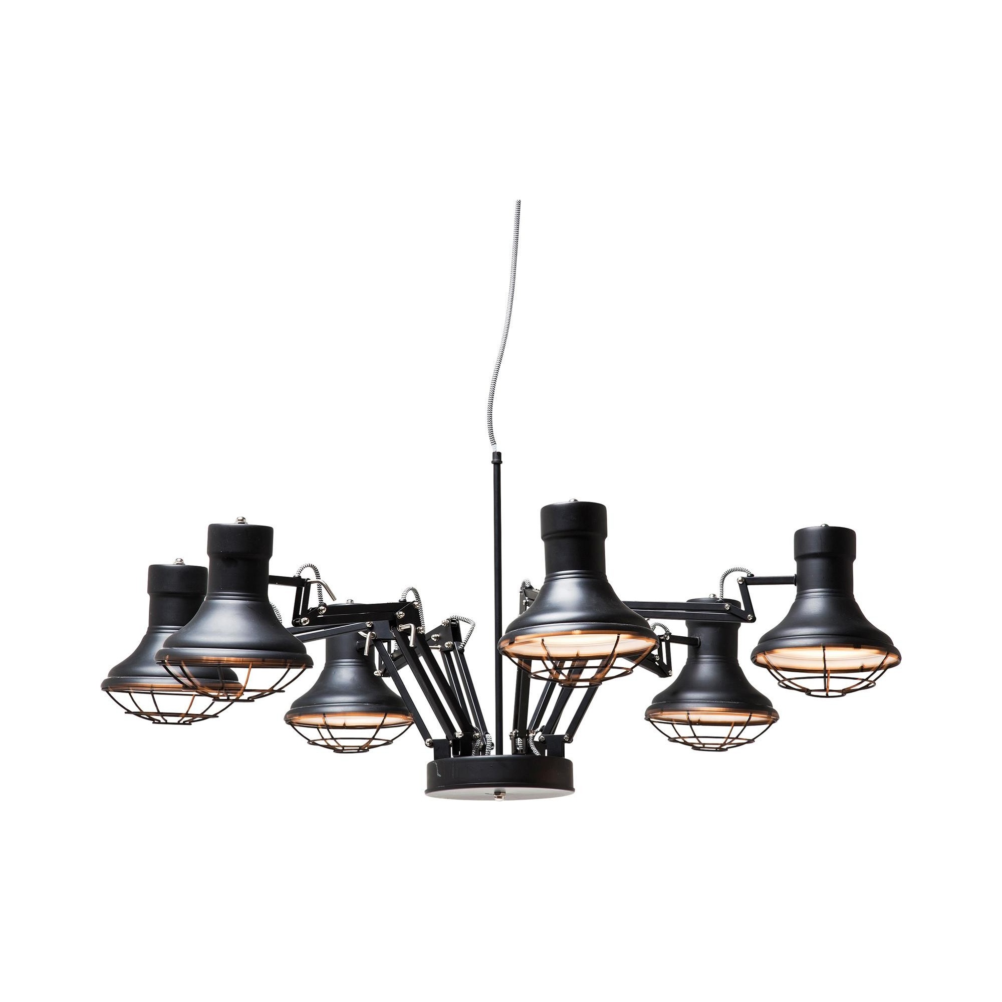 Pendant Lamp Spider Multi 6-lite Kare Design