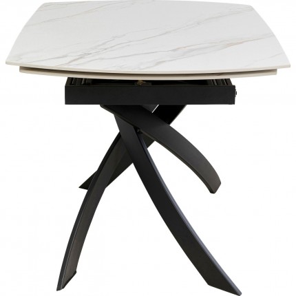 Extension Table Twist 180x90cm white Kare Design