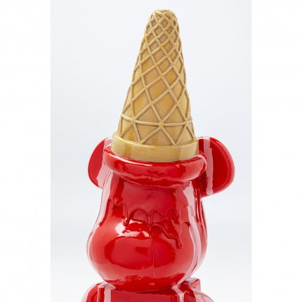 Deco bear ice cream red Kare Design