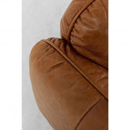 Sofa Calgary 3-Zits braun Kare Design