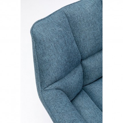 Swivel chair with armrests Thinktank Blue Kare Design