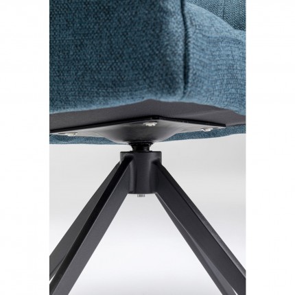 Swivel chair with armrests Thinktank Blue Kare Design