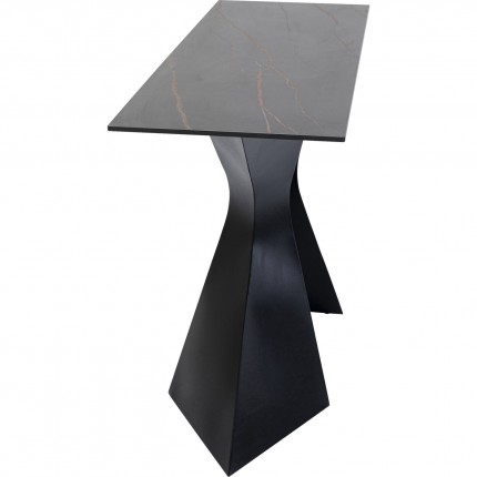 Console Gloria 140x45cm keramiek zwart Kare Design