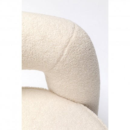 Armchair Amuse cream Kare Design