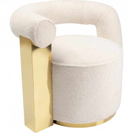 Fauteuil Amuse creme Kare Design