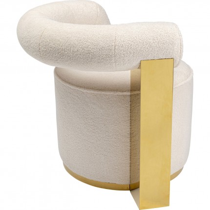 Fauteuil Amuse creme Kare Design